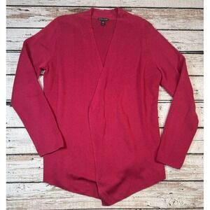 Eileen Fisher Sweater Women Large Pink Open Front Tencel Casual Cardigan‎